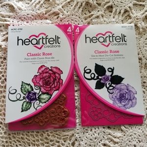 Heartfelt Creations Classic Rose set